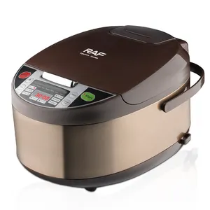 5L Multifunction Digital Programmable Rice Cooker Food Steamer Easy Operate With Steam & Basket
