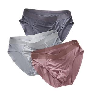 Ropa interior de punto de tiro medio sexy de fabricante OEM para hombres, bragas transpirables de talla grande, tangas y Bóxers de moda, caja de moda - Product Image 4