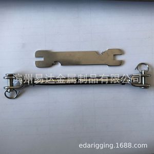 Conector de rosca de madera 18/316 M6, tensor de acero inoxidable de doble extremo para barandillas de terraza y montaje de muebles - Product Image 4