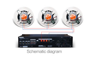 Altoparlanti da soffitto da 20W da 5 pollici per montaggio a 2 vie di montaggio per bar Store, centro espositivo - Product Image 6