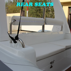 CE certificato PVC Hypalon costola 580 Yacht di lusso in fibra di vetro gonfiabile usato pesca Sport barca per la vendita - Product Image 6