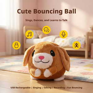 Juguete de Peluche Interactivo de Capibara al por Mayor, Musical, <span class=keywords><strong>Bailar</strong></span>ín, Saltarín, Electrónico, Animal de Peluche, Certificado CE CPC, Stock Disponible - Product Image 2