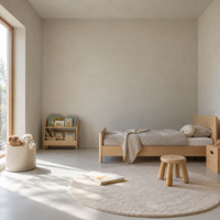 Revêtement Microciment Imperméable Peinture Microciment Antidérapante Revêtement de Sol en Béton Sans Joint Résistant à l'Usure Lavable pour Intérieur