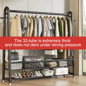 Appendiabiti da Terra in Metallo Personalizzati all'Ingrosso, Portabiti Portatile per Camera da Letto - Product Image 2