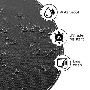 وسادة كرسي مقعد مقاوم للأشعة فوق البنفسجية من surewalالمنزلي وسادة حديقة مقاومة للماء وسادة مع روابط من أجل ، وسادة حديقة - Product Image 4