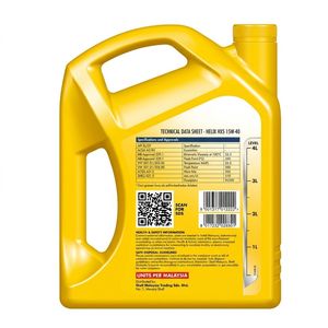 Aceite de Motor <span class=keywords><strong>Shell</strong></span> Helix HX5 <span class=keywords><strong>15w40</strong></span>, 4L, Premium, Multigrado, Estándar API <span class=keywords><strong>15w40</strong></span>, Lubricantes para Automóviles, Aceite de Motor para Vehículos Diésel - Product Image 6
