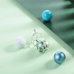 Fleur Femmes Enceintes Ange Appelant Balle Harmonie mexicain Bola Collier - Product Image 3