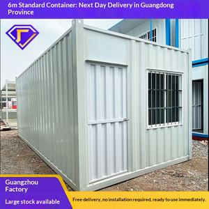 Chambre mobile conteneurisée de Guangzhou, entrepôt, salle de réunion, salle d'activités, salle d'outils simple, logement d'urgence temporaire - Product Image 1