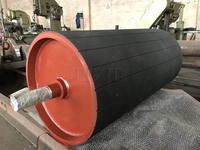 Poulie de tête de convoyeur industrielle lourde personnalisée de haute qualité de marque JUXIN avec roulement à billes pour l'exploitation minière et l'énergie