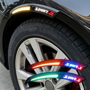 Luces LED de 12V de Alta Calidad Directas de Fábrica para Borde de Rueda, Luces Universales para Guardabarros de Coche con Señal de Giro Dinámica y Lámpara de Conducción - Product Image 1