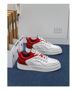 Chaussures pour hommes, été 2024, nouvelles chaussures blanches respirantes, chaussures tendance et polyvalentes pour hommes, semelles souples, chaussures de sport américaines - Product Image 6