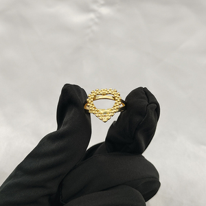 أساور كاحل مزدوجة الطبقة للنساء، سلسلة كوبية من الفولاذ المقاوم للصدأ مطلية بالذهب عيار 18 قيراط، طقم قلادة وسوار بلون فضي - Product Image 2