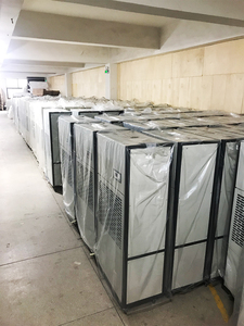 Nouveau déshumidificateur d'air industriel à compresseur réfrigérant électrique YOTREE 168L/jour, volume d'air réglable 2000m3/h - Product Image 6