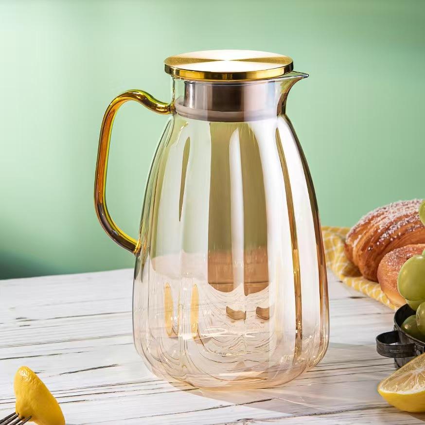 กระถางสีเหลืองอำพัน-1600ml