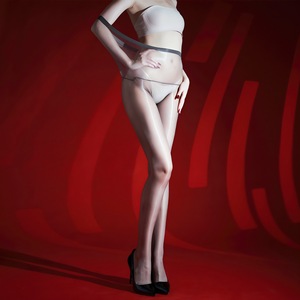 Transparent High Waisted Seamless Crotch Stockings Ultra Thin Glossy Silky See Through For Women Youth Size S M L - Product Image 3