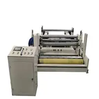 Máquina de procesamiento de rebobinadora cortadora de rollos de papel usado