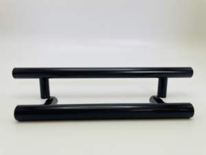 ダークオイルこすりブロンズスチール家具ハンドル & キャビネットノブ-モダンキッチン & ベッドルームバープル調整可能なデザイン - Product Image 4