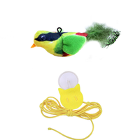 Jouet pour chat en peluche, petite souris intelligente avec capteur sonore, souris qui aboie réalistement, divertissement pour animaux de compagnie