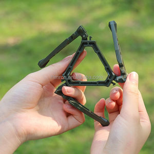 Nouvelle arrivée cuisinière à <span class=keywords><strong>gaz</strong></span> support fixe pliable cylindre support de trépied cuisson Camping brûleurs Support pour barbecue - Product Image 6