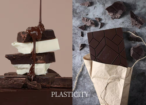 Bloque de Chocolate a Granel de 1 kg para Decoración de Pasteles, Barra de Chocolate Negro y Blanco al por Mayor para Ingredientes de Repostería - Product Image 3