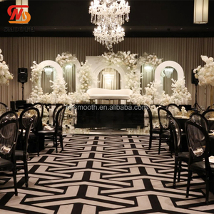 SMOOTH Elegant Wedding <b>Party</b> Stage Decorations 3D Acrylic PVC Arch Wedding <b>Backdrop</b> 5 Layers <b>Backdrop</b> Panel Set - Product Image 2