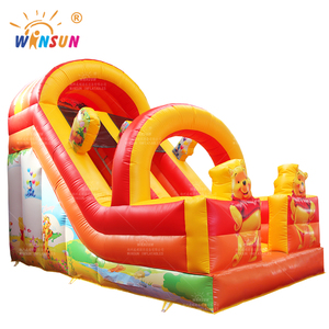 Scivolo Gonfiabile Personalizzato WINSUN a Tema <span class=keywords><strong>Winnie</strong></span> <span class=keywords><strong>the</strong></span> <span class=keywords><strong>Pooh</strong></span> per Uso Domestico, per Bambini e Adulti, Scivolo Asciutto e Acquatico - Product Image 2