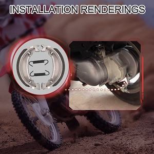 Plaquettes de frein <span class=keywords><strong>à</strong></span> tambour arrière GOOFIT pour moto, remplacement pour ATV <span class=keywords><strong>scooter</strong></span> 50cc <span class=keywords><strong>70cc</strong></span> - Product Image 6