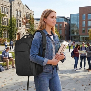 <span class=keywords><strong>Mochila</strong></span> Clásica de Fábrica a Precio de Mayoreo, <span class=keywords><strong>Mochila</strong></span> de Viaje para la Universidad, Escuela Secundaria, Portátil, Resistente al Agua, Personalizada y a la Moda - Product Image 6