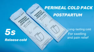 Bantalan Gel perawatan kesehatan wanita, penghilang rasa sakit setelah melahirkan, bantalan Gel pak dingin instan Perluas, kemasan panas & dingin - Product Image 3