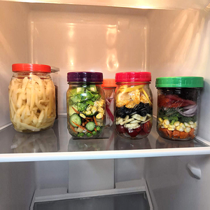 Tùy Chỉnh Colourful ABS Lưu Trữ Tank Nắp Rò Rỉ Bằng Chứng Cao Su Gasket Mason Jar Có Nắp Đậy Cho Thùng Carton Màu Vít Cap blbl Phụ Kiện Chai - Product Image 3