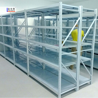 Étagères industrielles métalliques réglables 4 niveaux support de service moyen système de stockage de Garage étagères et unités