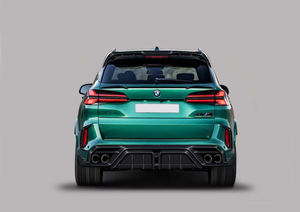 Kit de Carrocería de Fibra de Carbono Seca <span class=keywords><strong>Aulen</strong></span> Design para BMW X5M, Capó, Alerón Delantero, Difusor Trasero, Alerones Laterales, Aerokit, Venta Especial, Tuning - Product Image 3