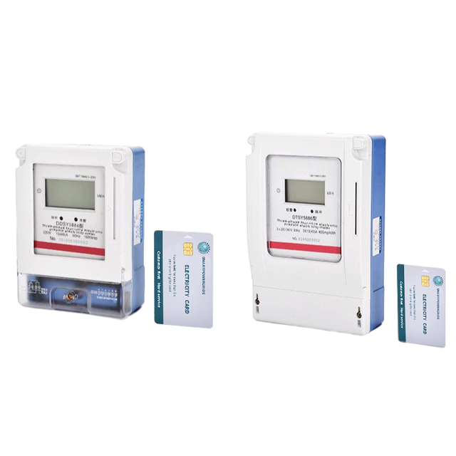 Wall-Mounted Prepaid Meters Wi-Fi 5886 Multimeter for Prepaid Services 2025 Hot Selling High Accuracy Three Phase Energy Meter