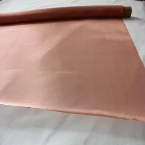 ケージファブリックロール用の200メッシュ織りクーパーメッシュシールド赤銅素材emfメッシュ