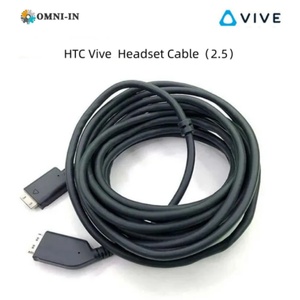 <span class=keywords><strong>Cable</strong></span> para Auriculares <span class=keywords><strong>HTC</strong></span> <span class=keywords><strong>Vive</strong></span> (2.5) que Conecta la Caja Link al Auricular, Compatible con <span class=keywords><strong>VIVE</strong></span> Pro, <span class=keywords><strong>VIVE</strong></span> Pro Eye y la Serie <span class=keywords><strong>VIVE</strong></span> Cosmos, 5m - Product Image 1