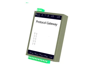 Modbus RTU/TCP Gateway 4 RS485 Port Serial untuk Mbus Meter