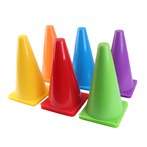 Conos deportivos de entrenamiento de plástico PE de 9 pulgadas al por mayor para conos marcadores de campo de agilidad de fútbol baloncesto fútbol - Product Image 6