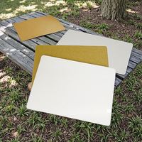 Ensemble de napperons en bois de liège vierge MDF de taille A4 moderne et minimaliste à sublimation, 5mm d'épaisseur pour table ou bière pour hôtels