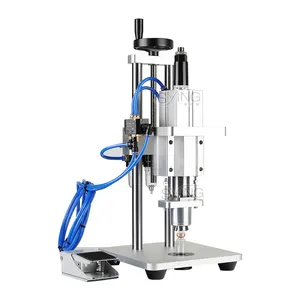 SY-80 Desktop Pneumatic Vial Crimping Machine Ampoule Bottles Aluminum Sealing Capping Machine