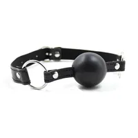 Soft Silicone Bdsm Sex Toy Mouth Plug Ball Gag for Adult Games