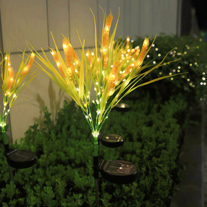 Lámpara Solar LED con Forma de Espiga de Trigo, Decoración Impermeable para Jardín y Césped, 12V CC con Batería Incluida - Product Image 2