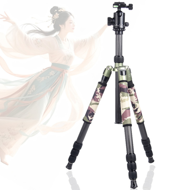67" Height Light-Weight Carbon Fiber Travel Tripod for Camera for Oil Painting Easel CBM284-NB36
