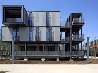 Edificios de apartamentos residenciales de estructura de acero de varios pisos prefabricados de gran altura de fácil instalación con diseño moderno