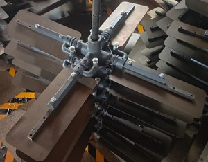 Nhà Máy Giá 24 inch 36 inch 48 inch đường đánh bóng hoàn thiện Xăng tay đẩy bê tông Máy bay trực thăng đi bộ phía sau điện bay - Product Image 3