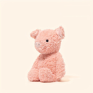 Jouets en peluche brodés les plus vendus, animaux mignons de haute qualité, animaux en peluche avec oreilles mobiles, personnalisables, en coton PP pour enfants - Product Image 3