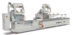 2025 nhà máy bán chạy nhất đôi Đầu 90 Độ cắt Saw cho phèn cửa sổ cửa ra vào - Product Image 3