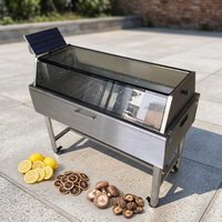 8-12kg Commerciële Zonne-energie Vis- en Fruitdroogmachine Voedseldehydrator Droogmachine voor Groenten, Fruit en Vlees