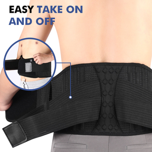 เข็มขัดพยุงหลังส่วนล่างเข็มขัดพยุงหลังสำหรับยก herniated Disc, sciatica, บรรเทาอาการปวด, ระบายอากาศเอวรั้งสำหรับผู้ชายและผู้หญิง - Product Image 2