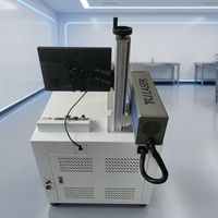 Imprimante de marquage au laser CO2, machine de gravure et de codage pour verre, stylo, céramique, plastique, fibre laser avec CCD