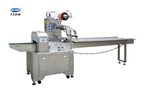 Маленькая упаковочная машина для печенья, автоматическая упаковочная машина для подачи печенья, линия упаковки печенья - Product Image 3